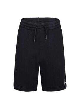 Pantalon corto Niño Nike Jordan Fleece Negro