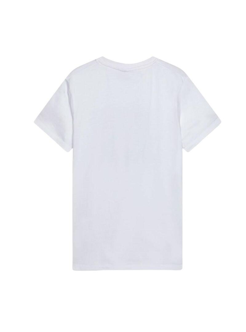 Camiseta Niño Ellesse Lionaire Blanca