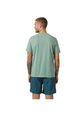 Camiseta Hombre HH Race Graphic Verde