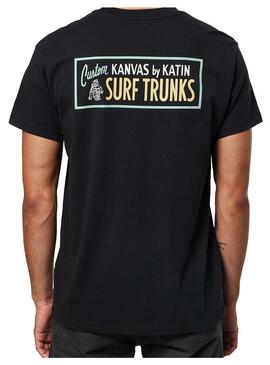 Camisetas Hombre Katin Signage Pocket Negra