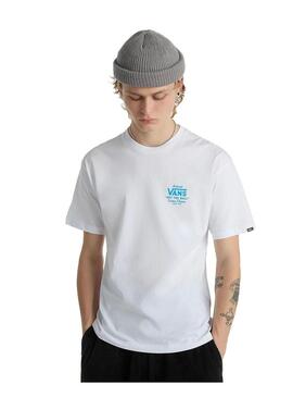 Camiseta Hombre Vans Holder ST Classic Blanca