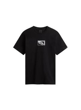 Camiseta Hombre Vans Tech Box Negra