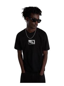 Camiseta Hombre Vans Tech Box Negra