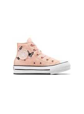 Zapatilla Niña Converse All Star Eva Rosa Maripo