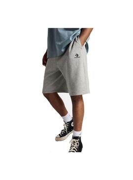 Pantalón corto Hombre Converse Chevron Gris