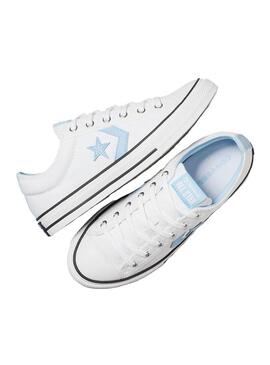 Zapatilla Niño/a Converse Star Playa Blanco Azul