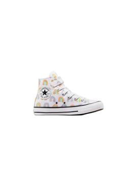 Zapatilla Niña Converse ctas 1v hi Blanca Colores