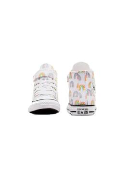 Zapatilla Niña Converse ctas 1v hi Blanca Colores