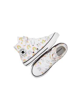 Zapatilla Niña Converse ctas 1v hi Blanca Colores