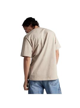 Camiseta Hombre Converse Chuck Patch Beige