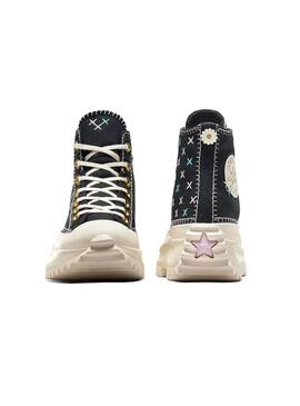 Zapatilla Mujer Converse Run Star Crafted Stitching Pla Neg