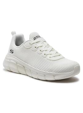 Zapatilla Mujer Skechers Bobs B Flex Blanco