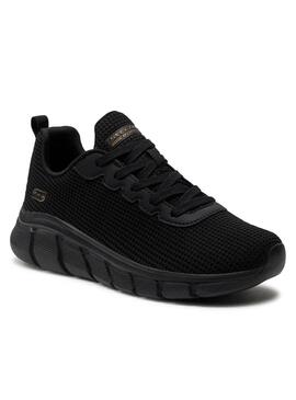 Zapatilla Mujer Skechers Bobs B Flex Negro