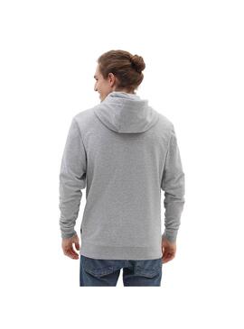 Sudadera Hombre Vans Circled Chekers Po Gris