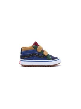 Zapatilla Niño/a Vans Sk8-Mid MTE Azul