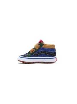 Zapatilla Niño/a Vans Sk8-Mid MTE Azul