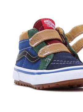 Zapatilla Niño/a Vans Sk8-Mid MTE Azul