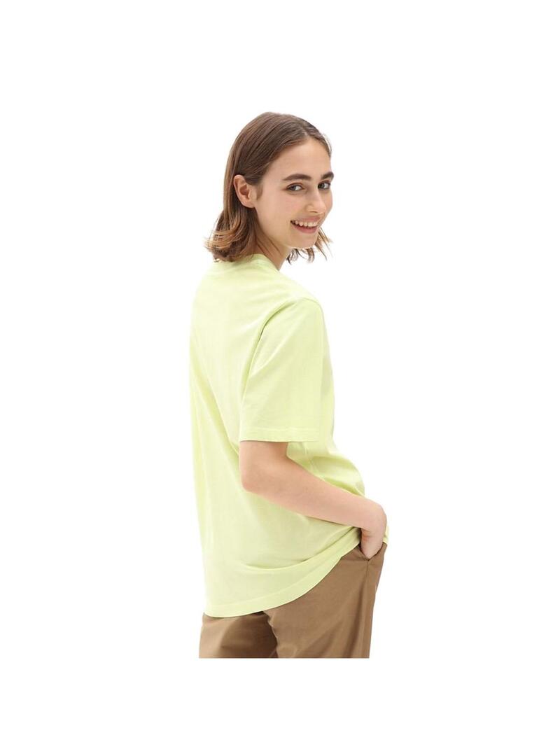 Camiseta Mujer Vans Pocket Verde