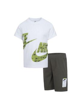 Set Niño/a Nike Ks-Knt Blanco Verde