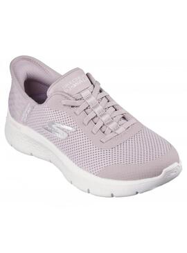 Zapatilla Mujer Skechers Go Walk Flex Malva