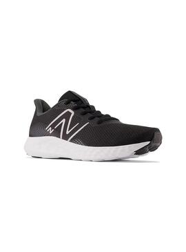 Zapatilla Hombre NB 411 v3 Negro/Blanco