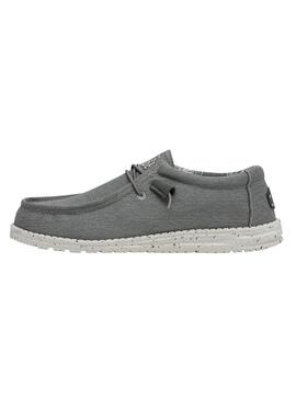 Zapato Hombre Hey Dude Iron Gris