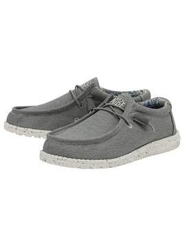 Zapato Hombre Hey Dude Iron Gris