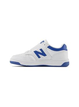 Zapatilla Niño/a New Balance 480 Blanca Azul