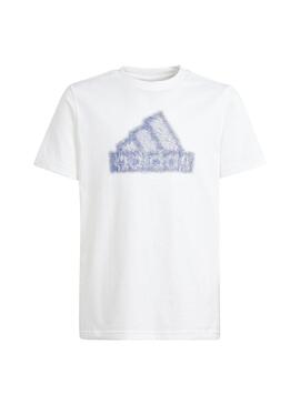 Camiseta Niño Adidas Fi G Tee Blanco