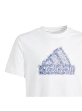 Camiseta Niño Adidas Fi G Tee Blanco