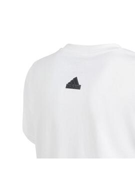 Camiseta Niño Adidas Fi G Tee Blanco