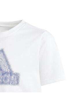 Camiseta Niño Adidas Fi G Tee Blanco