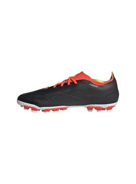 Bota Fútbol Hombre adidas Predator league Negro Rojo