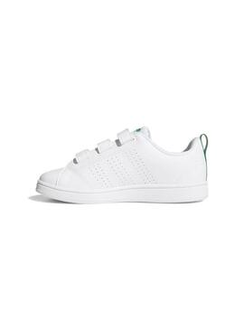 Zapatilla Niño/a adidas Advantage Court Blanca Verde