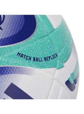 Balon Unisex adidas Queens League Blanco azul