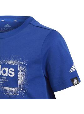 Camiseta Niño adidas Gfx Azul