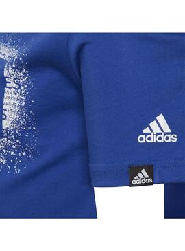 Camiseta Niño adidas Gfx Azul