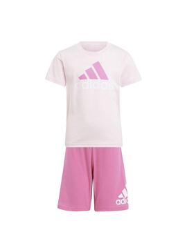 Conjunto Niña adidas Lk Bl Rosa