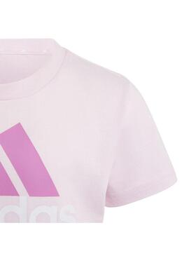 Conjunto Niña adidas Lk Bl Rosa