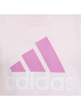 Conjunto Niña adidas Lk Bl Rosa