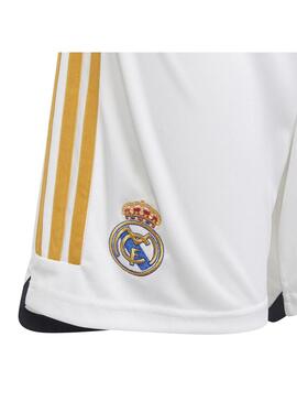 MiniKit Unisex adidas 1ª equipacion Real Madrid 23/24 Blanco