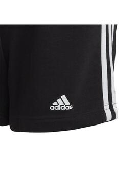 Pantalon corto Niña Adidas G 3S Sho Negro/Blanco