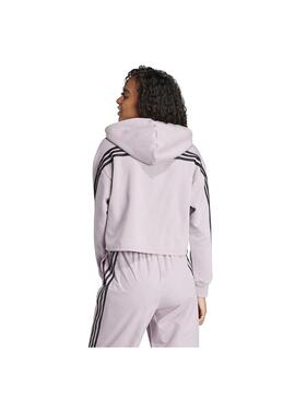 Sudadera Mujer Adidas W Fi 3S Oh Malva