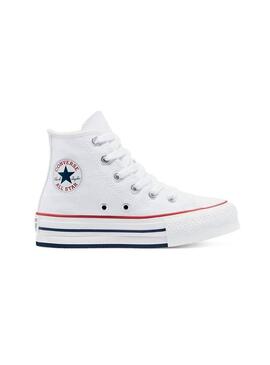 Zapatilla Unisex Converse Ctas Eva Lift Hi Plat Bl