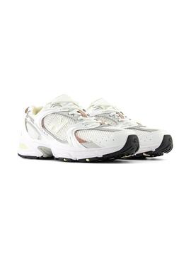 Zapatilla Unisex New Balance 530 Blanca Beige Marr