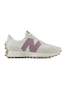 Zapatilla Mujer New Balance 327 Blanca Malva