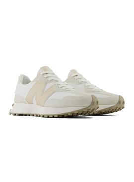 Zapatilla Mujer New Balance 327 Blanca Beige