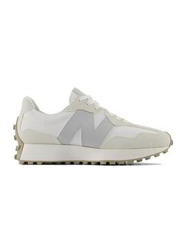 Zapatilla Mujer New Balance 327  Blanca Gris