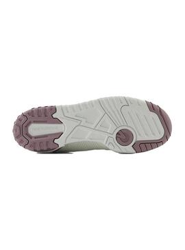 Zapatilla Mujer New Balance 550 Blanca Rosa