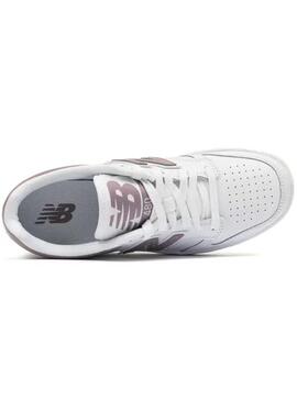 Zapatilla Niño/a New Balance 480 Blanca Rosa